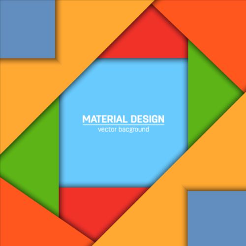 Modern material design background vector 01 modern material design background   