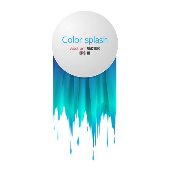 Paints dripping abstract background vector 06 Paints dripping background abstract   
