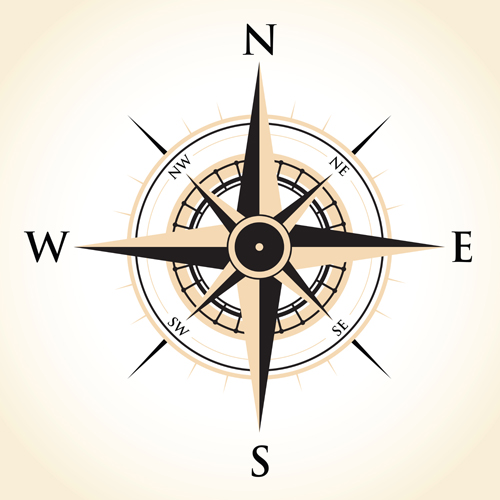 Vector compass background design material 05 material design compass background   