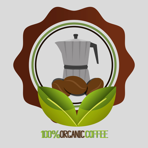 Organic coffee logos desgin vector 09 organic logos desgin coffee   