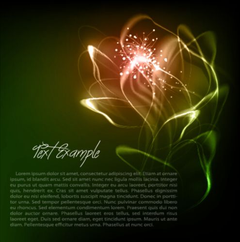 Light floral shining background vector 02 shining light floral background   