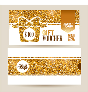 Golden valentines day gift voucher vector 01 vouche valentines golden gift day   