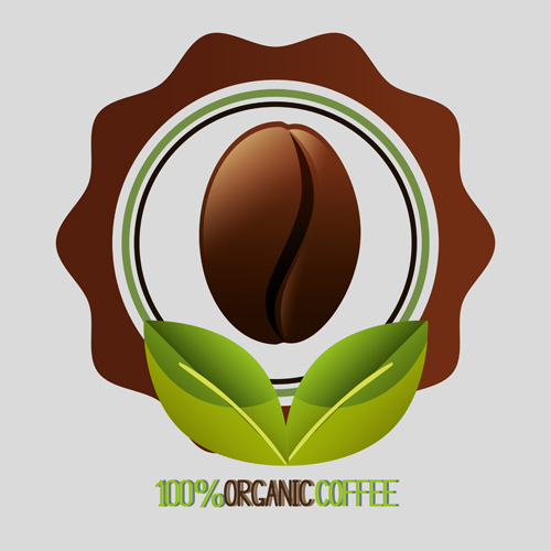 Organic coffee logos desgin vector 02 organic logos desgin coffee   