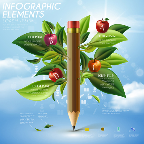 Education infographic template vector grapihcs 10 templateg rapihcs infographic education   