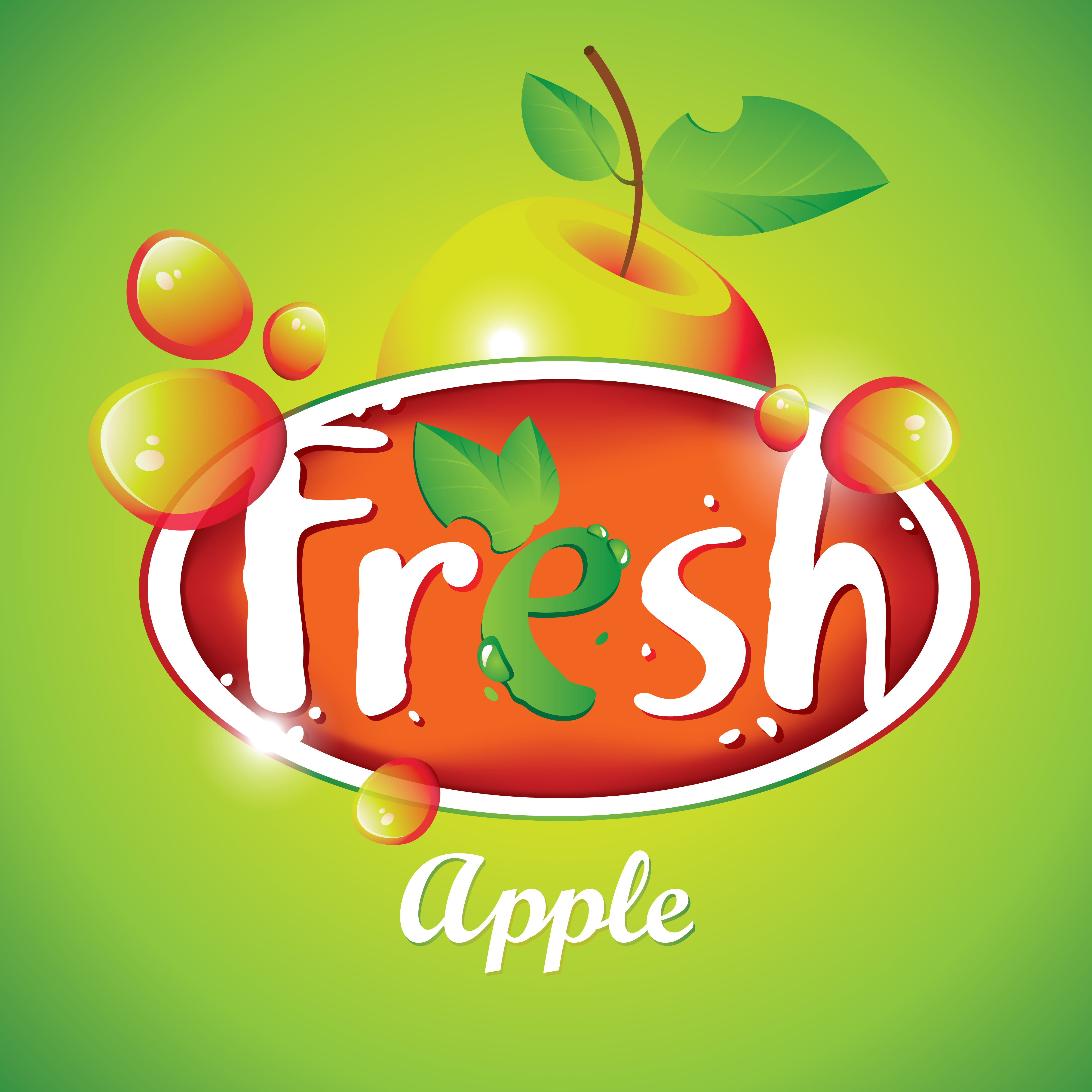 Fresh juice poster design vectors material 04 poster material juice fresh design   