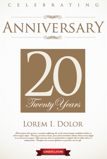 Creative anniversary celebrating poster design vector 03 poster design creative celebrating anniversary   