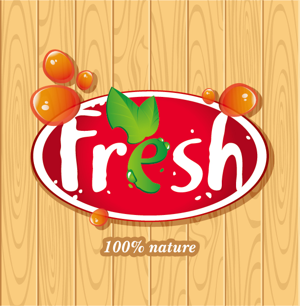 Fresh juice poster design vectors material 08 poster material juice fresh design   