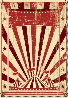 Vintage circus background vector graphic 03 vintage vector graphic background vector background   