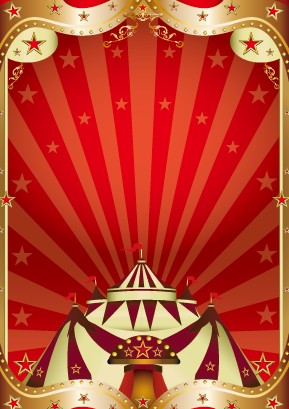 Vintage circus background vector graphic 01 vintage vector graphic background vector background   