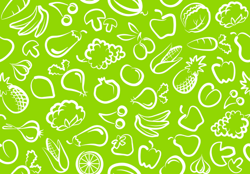 Hand drawn vegetables seamless pattern vector 01 vegetables seamless pattern hand drawn   