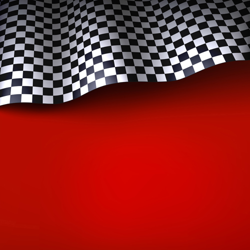 Colored background with checkered flag vectors 05 flag colored checkered   