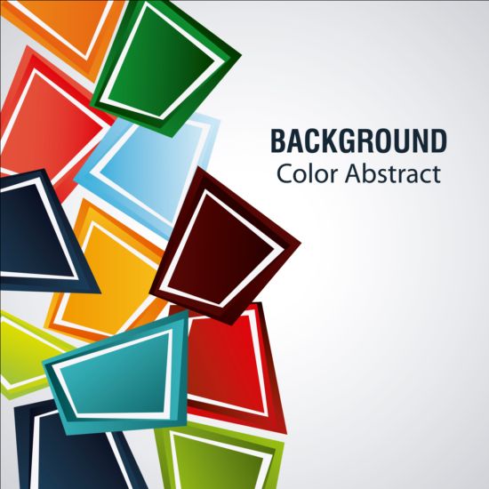 Colored modern background art vector modern colored background   