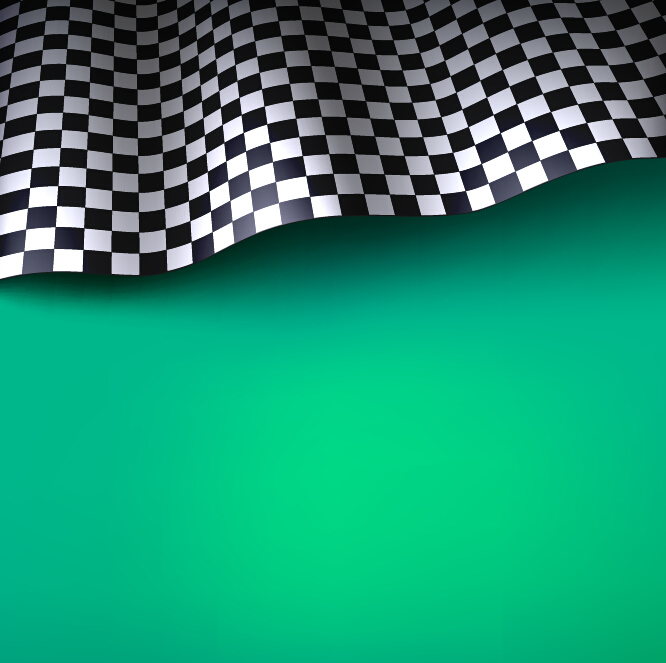 Colored background with checkered flag vectors 02 flag colored checkered   