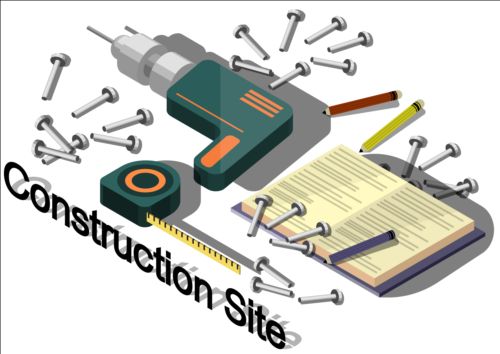 Construction site isometry infographic vector 10 site isometry infographic construction   