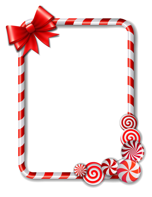 Cute candy frames vector material 02 frames candy   
