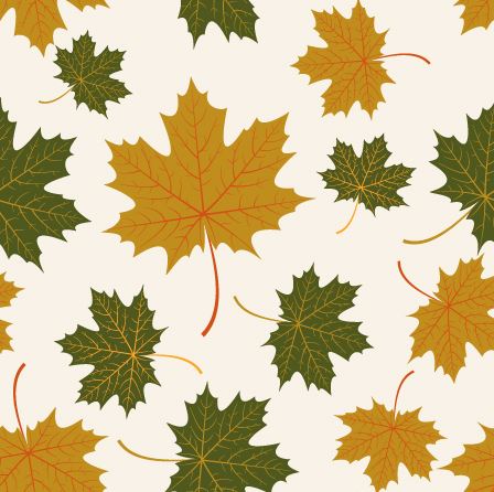 Autumn maple leaves vectors seamless pattern 02 seamless pattern maple leaves leaves autumn   
