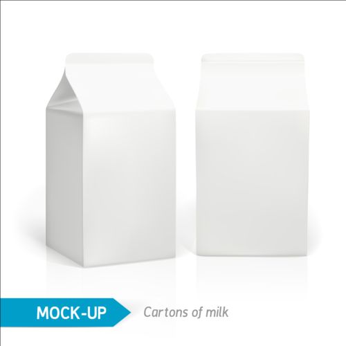 Milk Carton package vectors 02 package milk carton   
