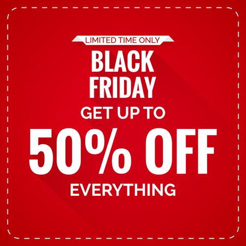 Black friday discount poster template vector 01 148001 template poster friday discount black   