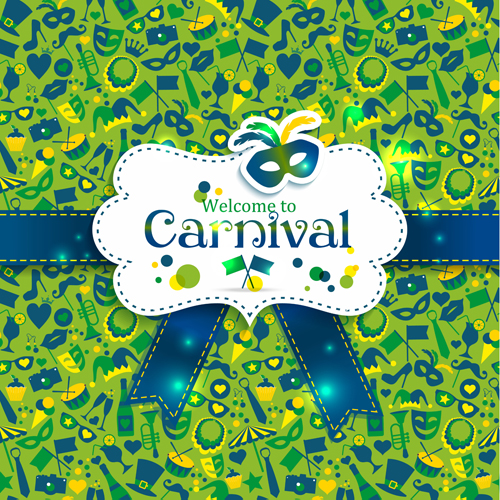 Brazil carnival creative background vector 02 creative carnival Brazil background   