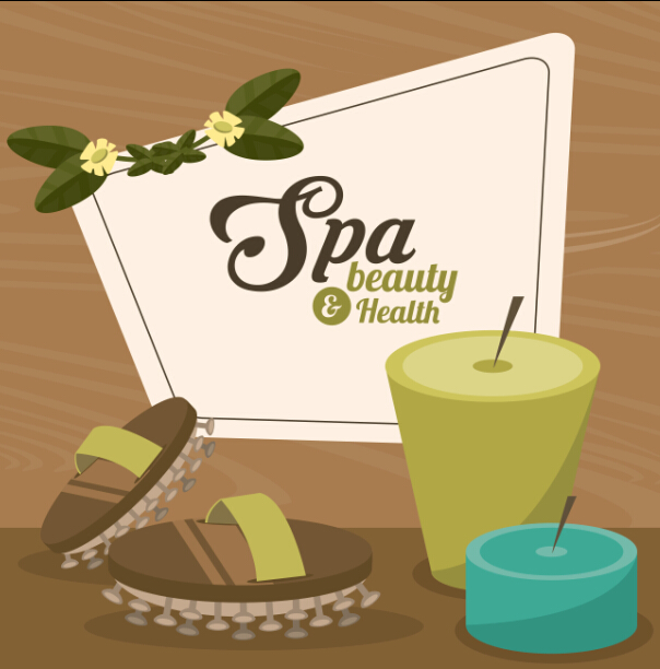 Spa beauty health vector background 08 spa health beauty background   