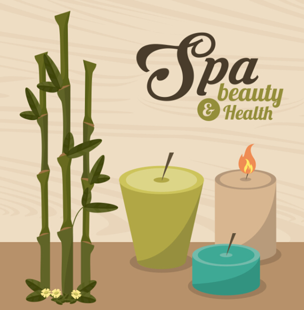 Spa beauty health vector background 02 spa health beauty background   