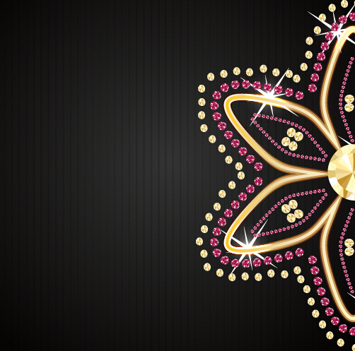 Beautiful Jewelry vector background jewelry background   