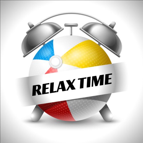 Clock with relax vector relax clock   