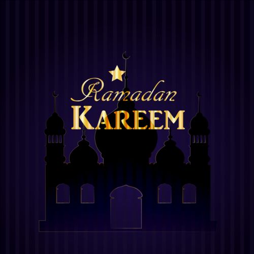 Ramadan kareem dark background vector 02 ramadan kareem dark background   