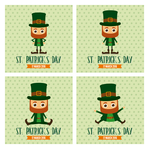 Saint Patricks Day vector background 03 Saint Patrick\'s background   