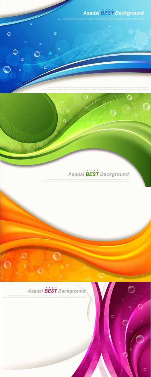 Circular bubble background color Color arc bubble   