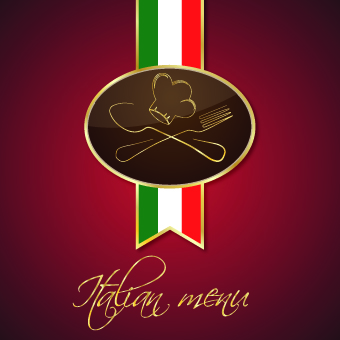 Italian menu design elements vector 02 restaurant italian elements element design elements   