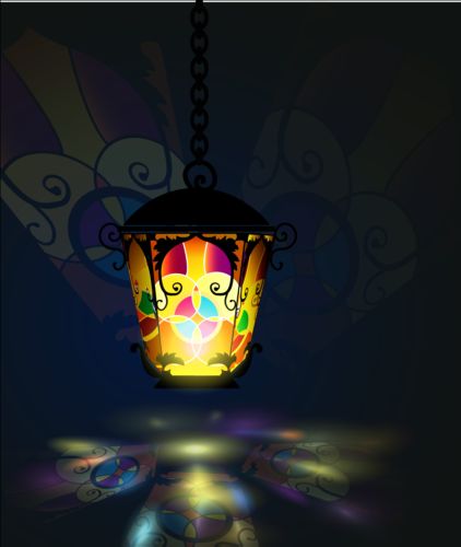 Ramadan kareem with beautiful lantern background 06 ramadan lantern kareem beautiful background   
