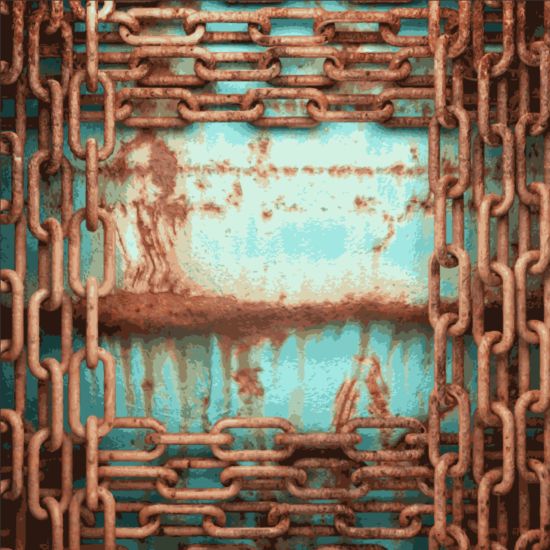 Rust metallic retor background vector 01 rust retor metallic background   