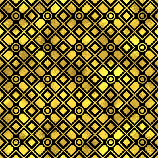 Luxury gold pattern seamless vector 10 seamless pattern luxury gold   