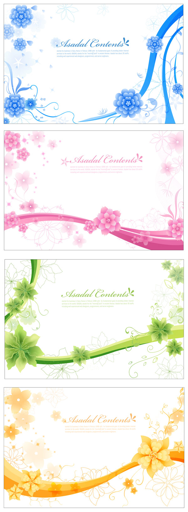 elegant decorative pattern background vector graphic ribbons pattern lines flowers elegant dynamic background   