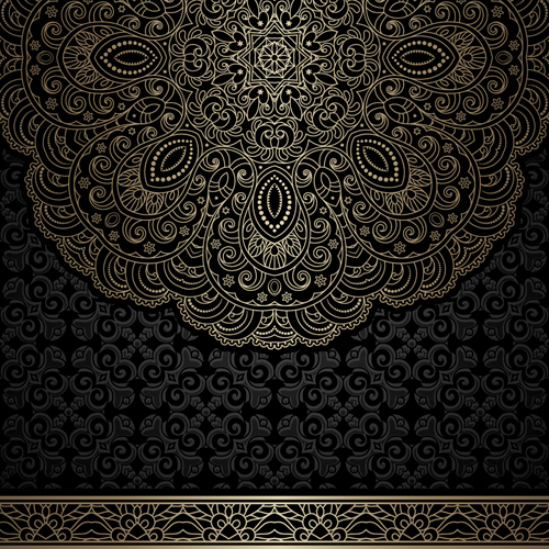 Vintage cecorative background material vector 03 vintage cecorative background   