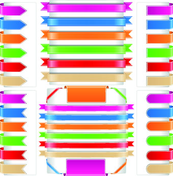 Different colored Ribbon vector ribbon different colored   