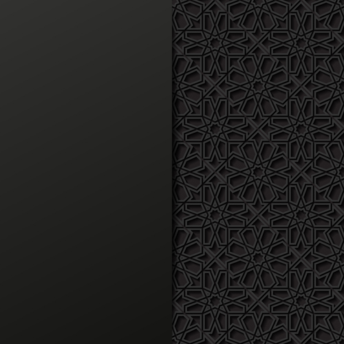 Black decor with background vector 08 decor black background   