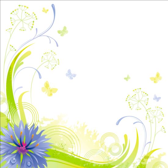 Elegant floral background illustration vector 08 illustration floral elegant background   