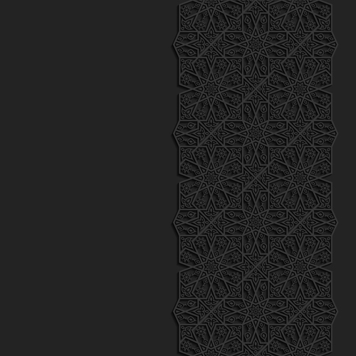 Black decor with background vector 05 decor black background   