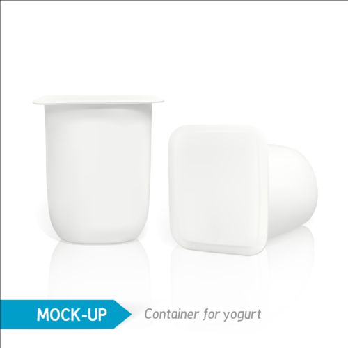 Yogurt carton package vectors yogurt package carton   