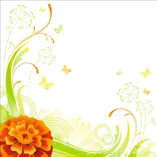 Elegant floral background illustration vector 04 illustration floral elegant background   