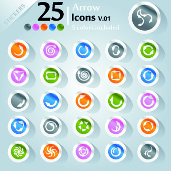 Icons stickers vector 15 stickers sticker icons icon   