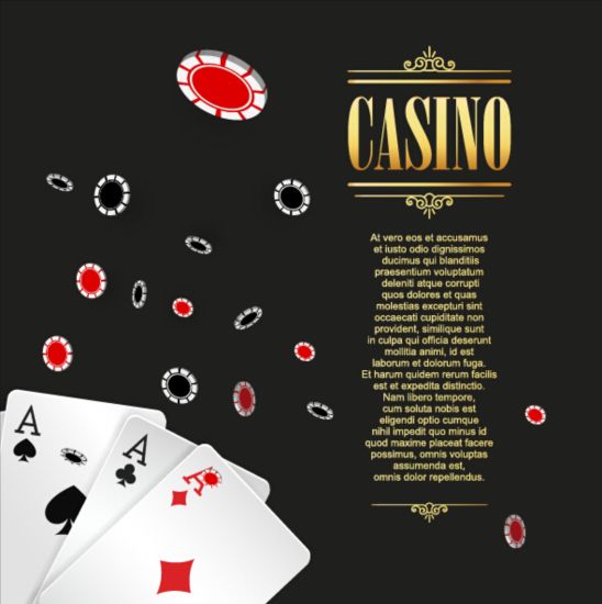 Vector casino games background graphic 05 graphic games casino background   