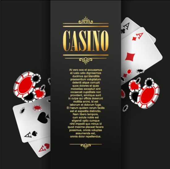 Vector casino games background graphic 02 graphic games casino background   