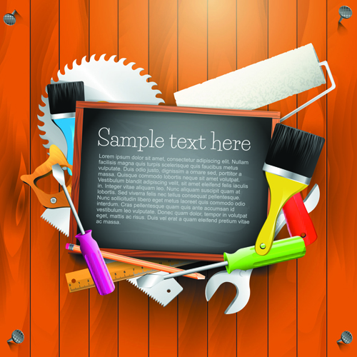 Message Board and Carpentry Tools Backgrounds 04 tool message Carpentry board backgrounds background   