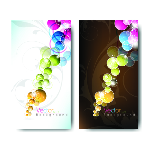 Abstract backgrounds for business cards design vector 03 cards business card business   
