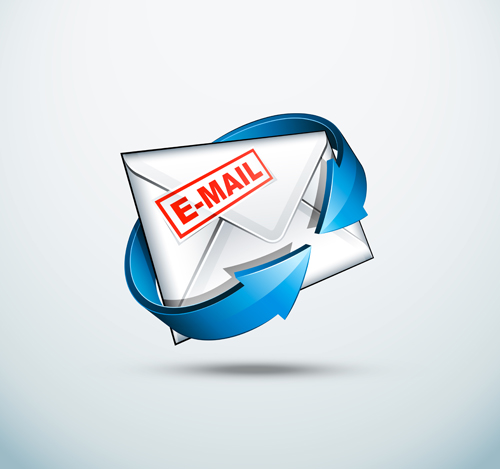 Email with blue arrow vector 05 email blue arrow   