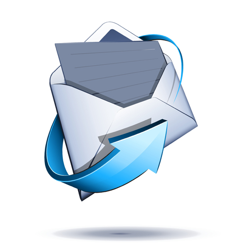 Email with blue arrow vector 02 email blue arrow   