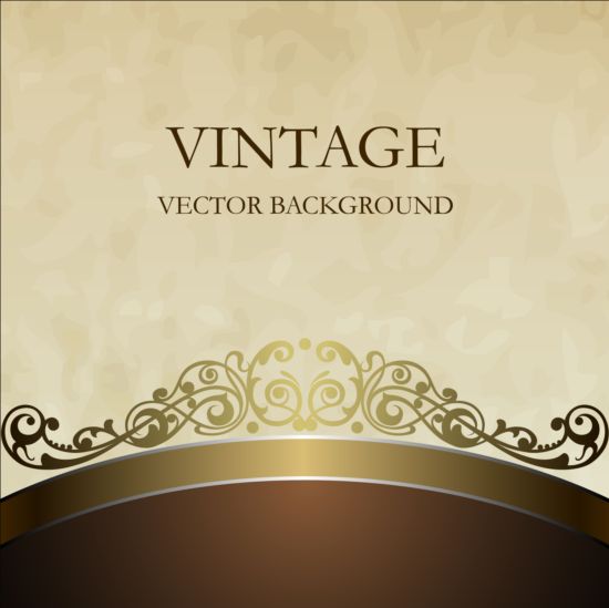 brown with beige vintage background vector vintage brown beige background   